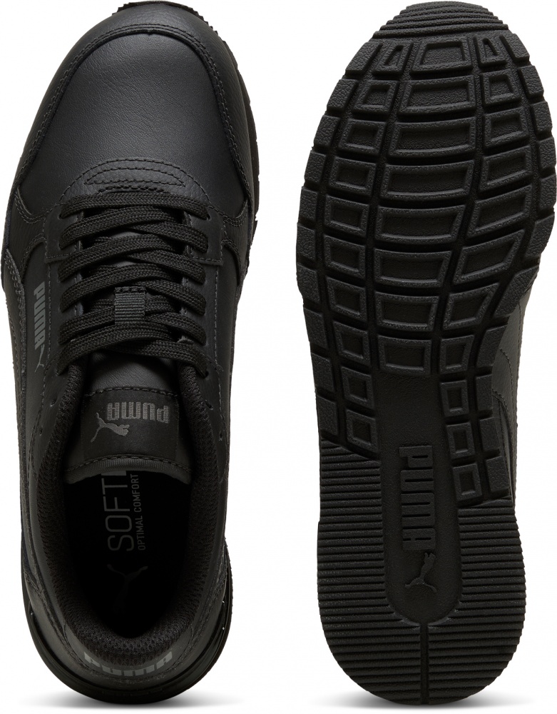 Кроссовки детские демисезонные Puma ST RUNNER V4 L JR 39973601 р.38 черные