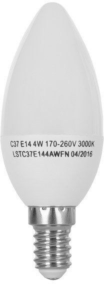 Лампа светодиодная Ergo STD 6259748 4 Вт C37 матовая E14 220 В 3000 К 