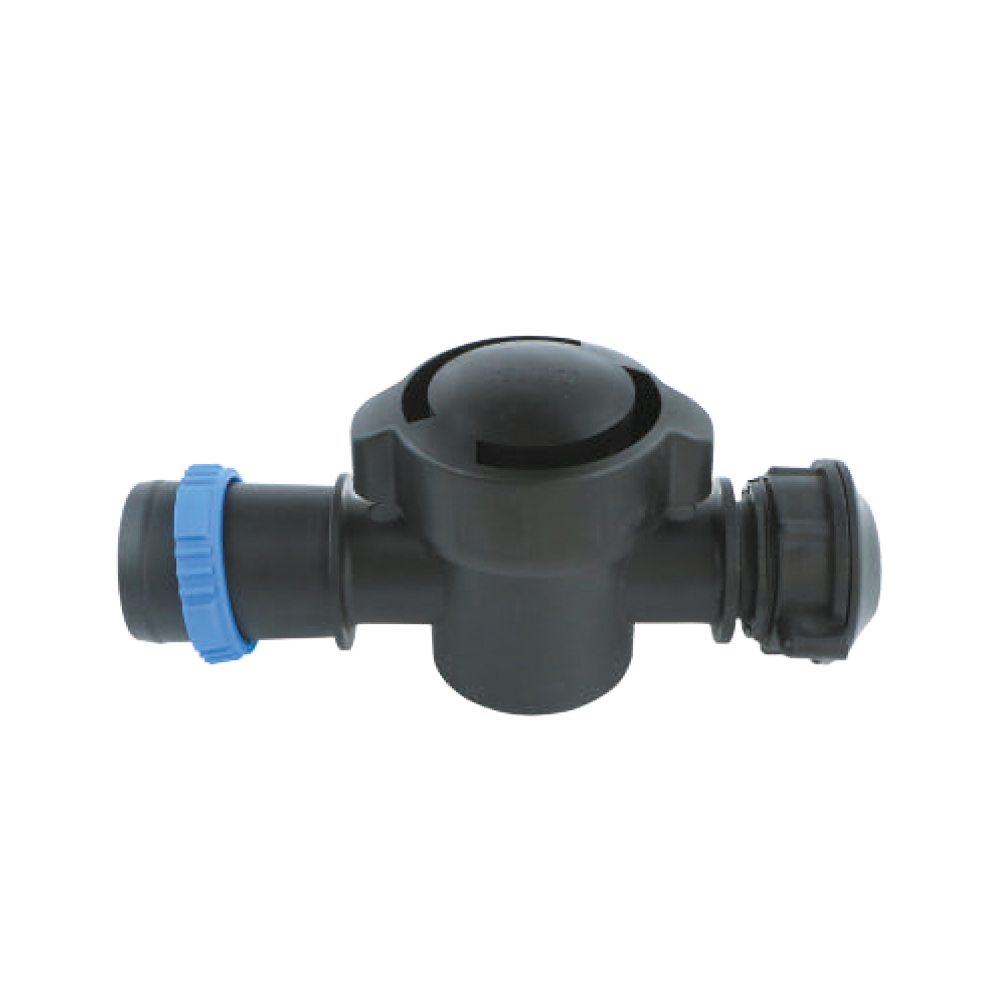 Кран Flora для крапельної стрічки «туман» Ø32 мм