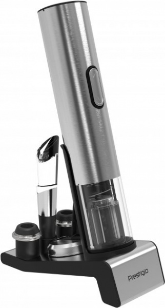 Штопор электрический Garda Smart Wine Opener Silver (PWO105SL) Prestigio