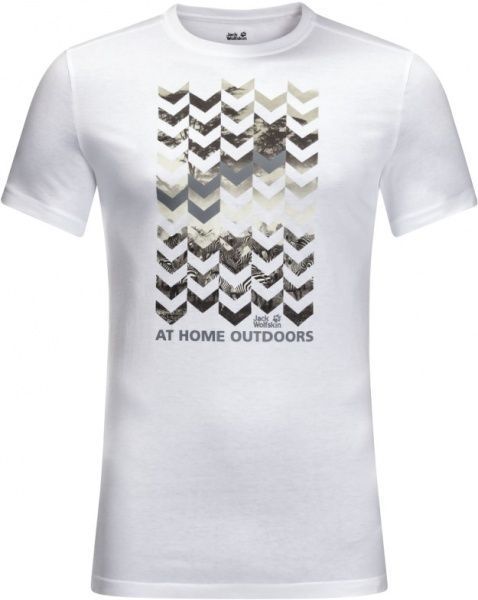 Футболка Jack Wolfskin CHEVRON T M 1806991-5018 2XL білий