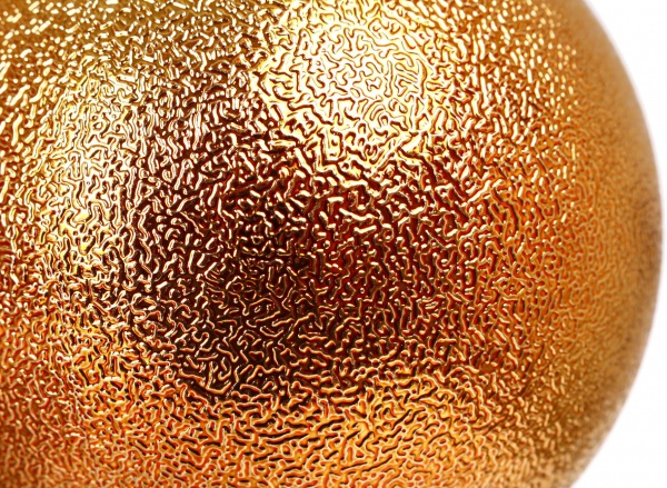 Набор елочных шаров рельефных d 100 мм 4 шт./уп.