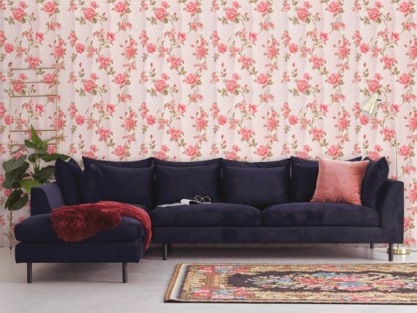 Обои бумажные Славянские обои COLORIT Виктория 6596-03 0,53x10,05 м 