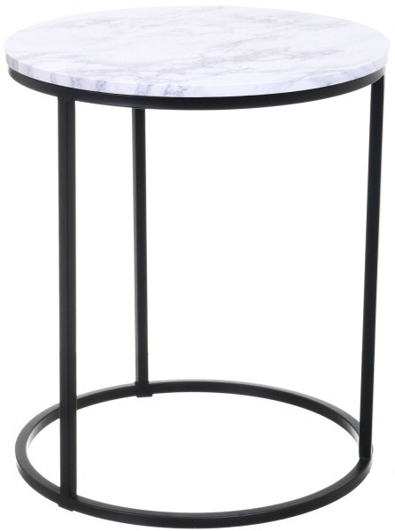 Набор декоративный Monaco 50x50x55 см/40x40x48 см белый/черный 