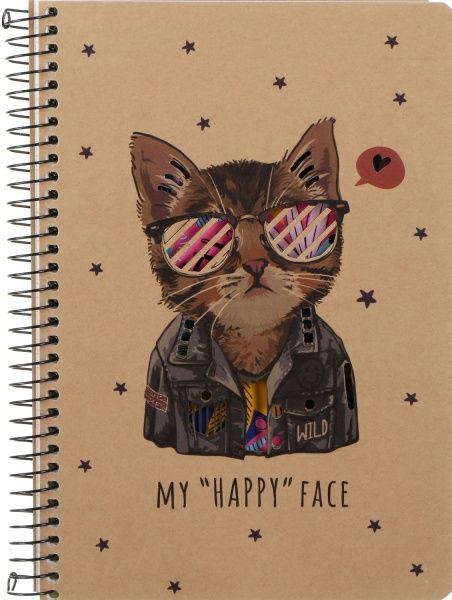 Зошит шкільний А5 96 аркушів у клітинку A5-SC-096-6078K Student Школярик