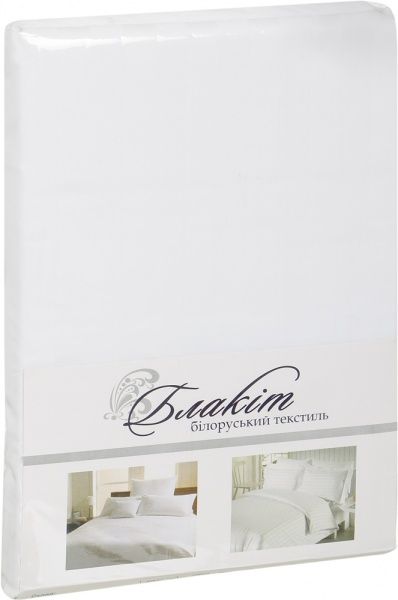 Комплект постельного белья 1,5 белый Блакіт