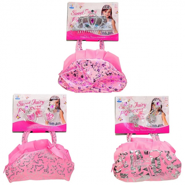 Набір прикрас в сумочці 213/16/20 (ассортимент)