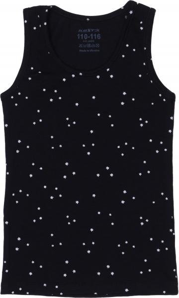 Майка детская для девочек KOSTA 1777-2 р.134–140 черный 