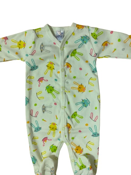 Комбінезон дитячий унісекс Моя планета зайці Кмб302-4 р.62 білий 