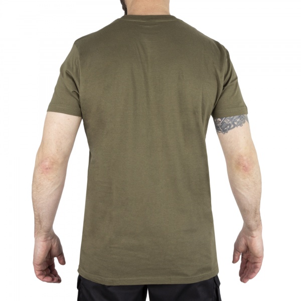 Футболка Mil-Tec тактична US зразка 11011016 р.XL сiро-зелений