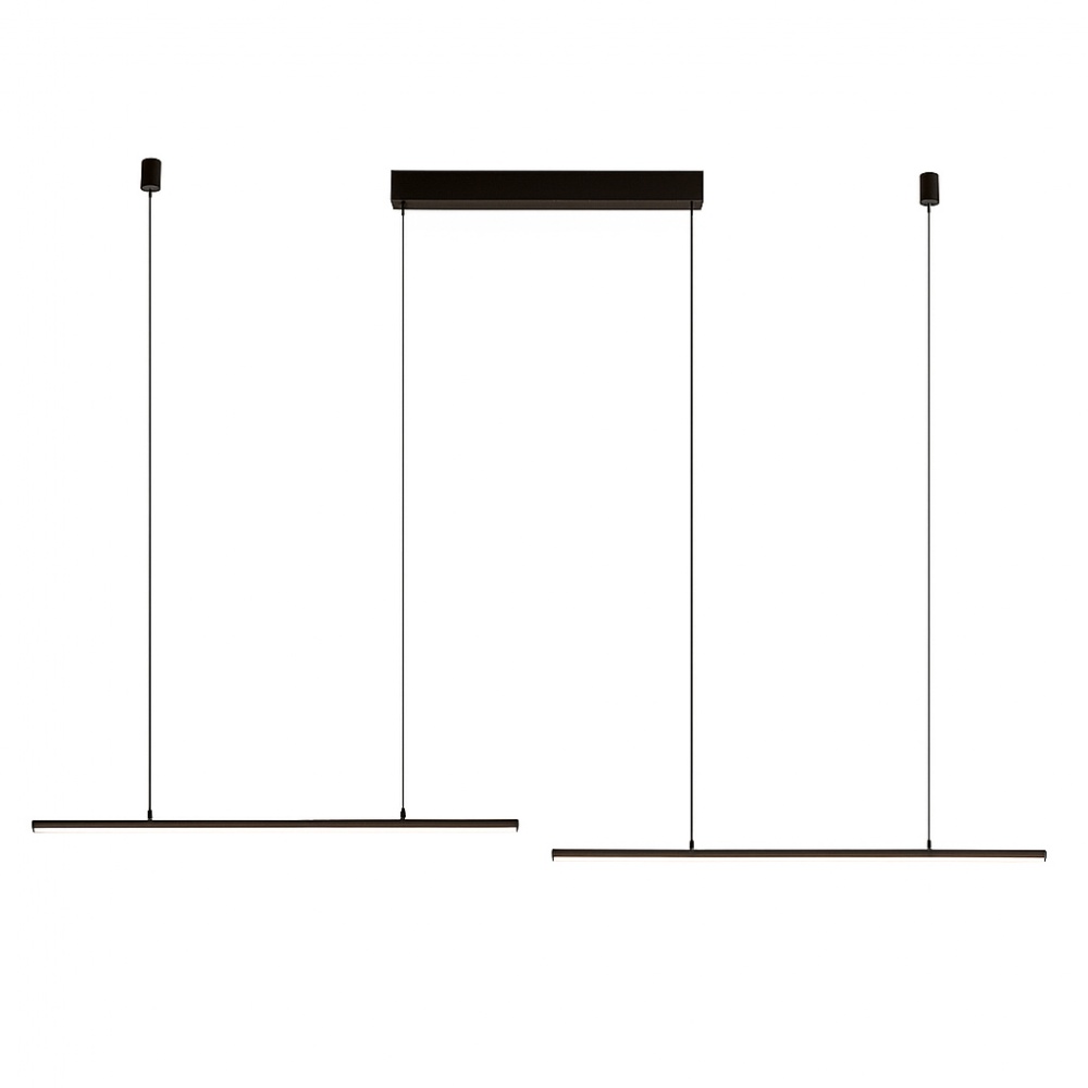 Светильник подвесной LIGHT SET LILEYA LS223 2x60 Вт черный