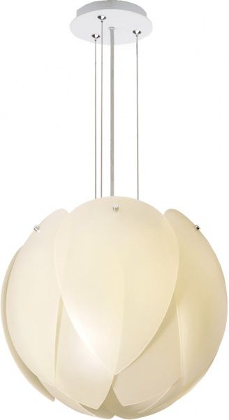 Люстра подвесная Vesta Light Tulipano 52423 3x60 Вт E27 слоновая кость 