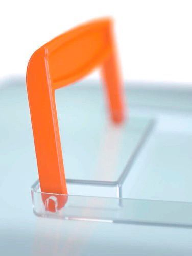 Органайзер для дрібних деталей для інструментів Prosperplast (292x250x116) помаранчевий (NUF4L) 