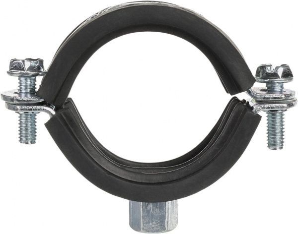 Хомут із гумовою прокладкою М8 44-49 мм 1 1/4