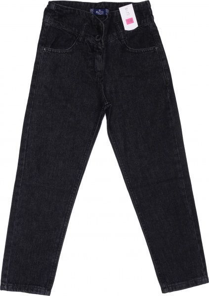 Джинсы Beren Style для девочек 6168 р.152 черный меланж 