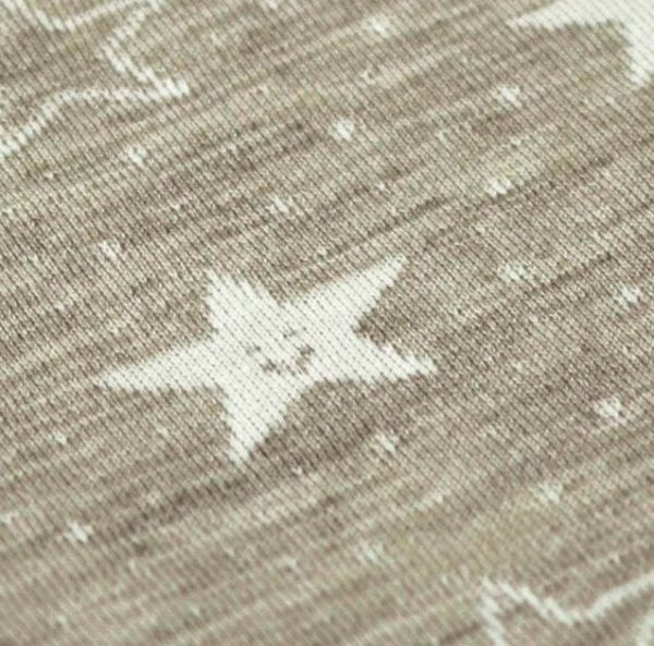 Плед Аrt Knit Прованс Stars 80x100 см бежевый 