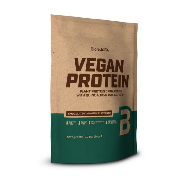 Протеїн BioTech Vegan Protein лісові фрукти 0,5 кг 