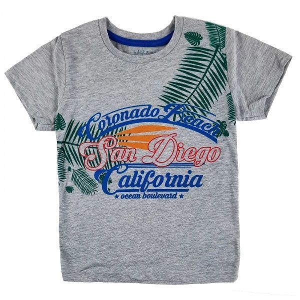 Футболка для мальчиков San Diego San Diego р.122 серый 
