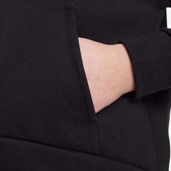 Джемпер Nike CLUB FLC FZ HOODIE LBR DC7118-010 р. S чорний