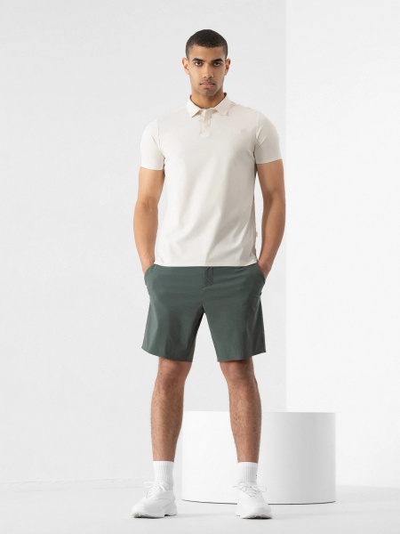 Поло 4F POLO SHIRT M008 RL9SS22TPTSM008-11S р.XL бежевый