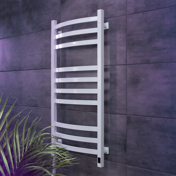 Рушникосушарка електрична NAVIN Avalon 480х1000 Sensor ліва біла (12-103153-4810) 