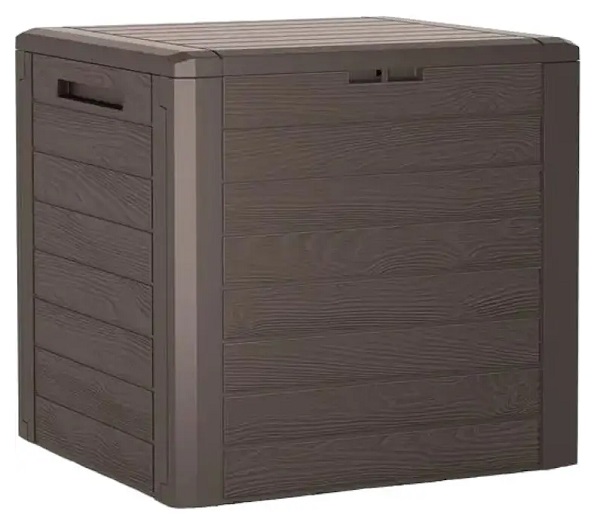 Ящик для хранения Prosperplast WOODEBOX 140 л коричневый MBWL140