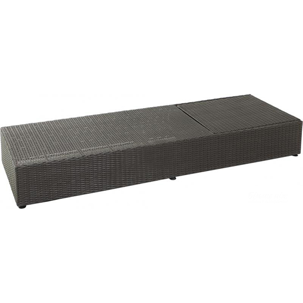 Лежак Rattwood зі штучного ротангу 8557 71x207 см