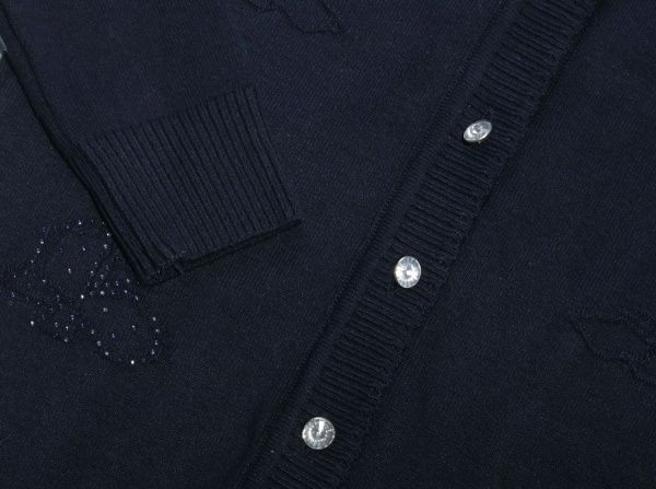 Кофта L'CarouseL на пуговицах р.152 синий 2090 