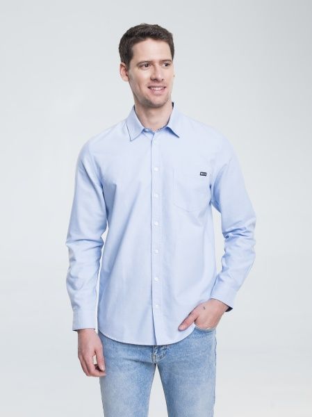 Сорочка BigStar TRIXI 141654400 р. L блакитний