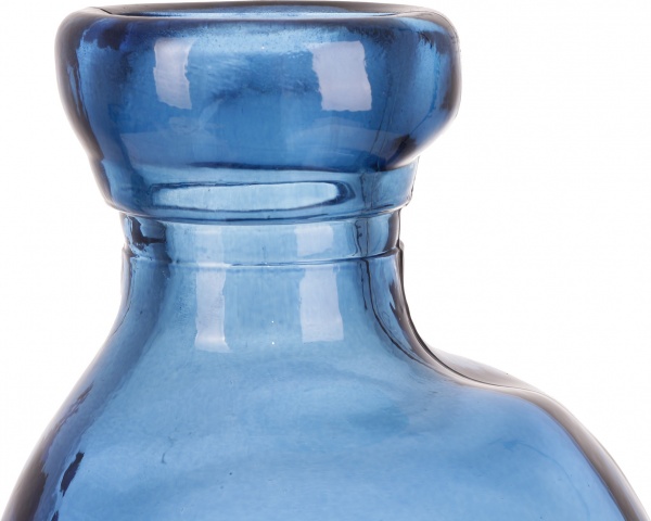 Ваза скляна блакитна Simplicity 51 см San Miguel