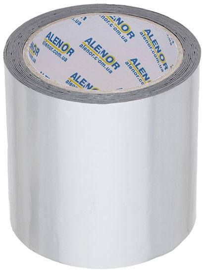 Лента герметизирующая Alenor BF бутиловая 100 мм x 3 м алюминиевая