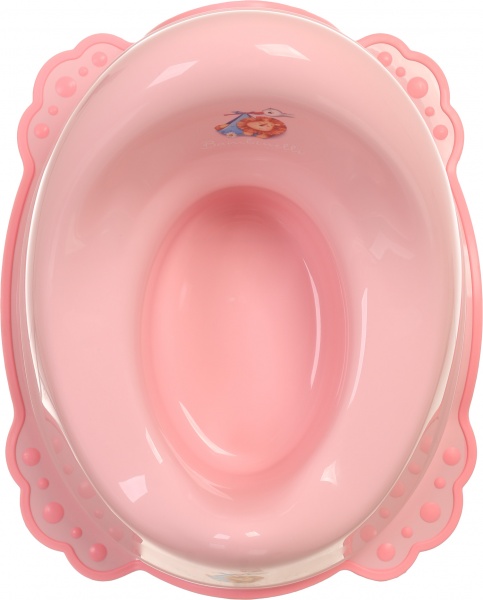 Горшок Bambinelli детский с резинкой розовый 35x30x23 см