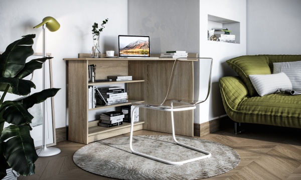 Стіл письмовий кутовий Грейд Еней 900х760х900 мм дуб сонома 