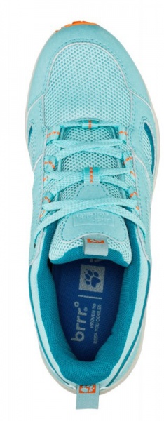 Кроссовки Jack Wolfskin VOJO 3 VENT LOW W 4051231_1279 р.40 UK 6,5 25 см бирюзовый