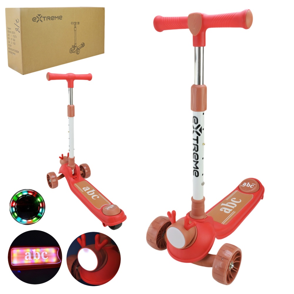 Самокат Extreme Motion червоний SC818