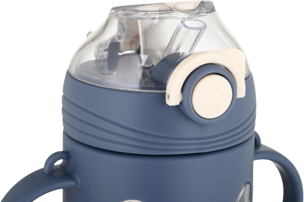 Пляшка для води SELIYA 420 мл з соломинкою та ремінцем колір в асортименті