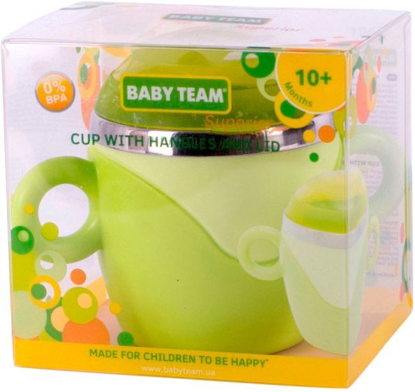 Чашка з кришкою Baby Team 6091
