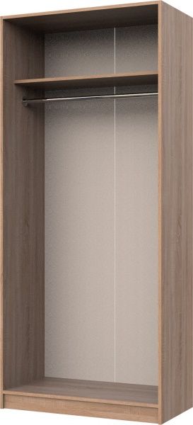 Шафа гардеробна Doros 2040x900x480 мм дуб сонома