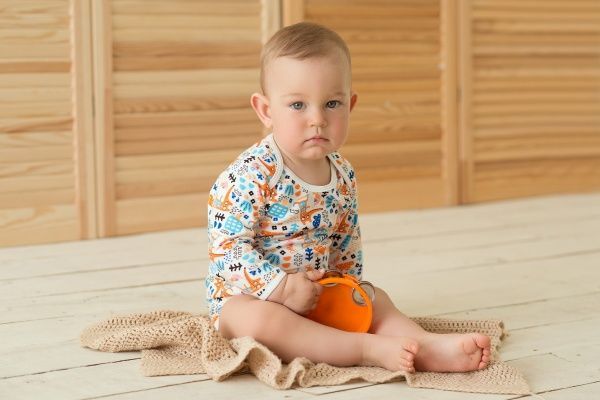 Боді дитяче ТМ Софія Foxes р.68 помаранчевий 121268 