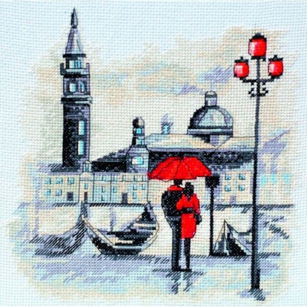 Набір для вишивання хрестиком Побачення AH-050 200 х 200 мм Абрис Арт