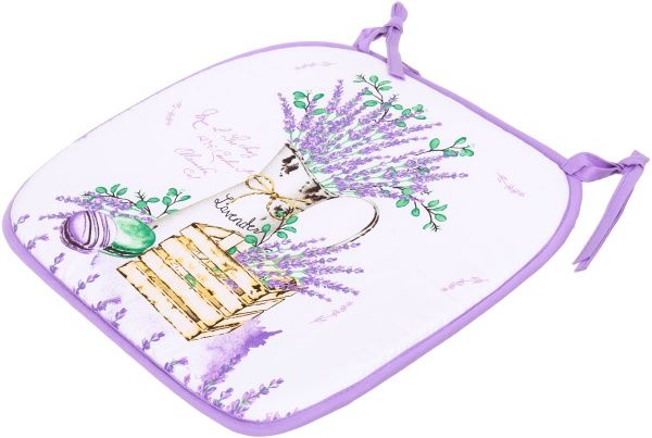 Подушка на стул Лаванда 33x38x2 Luna