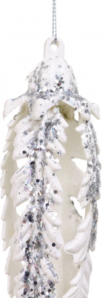 Декоративная подвеска Сосулька 4x20 см HF20Y5-20 белый