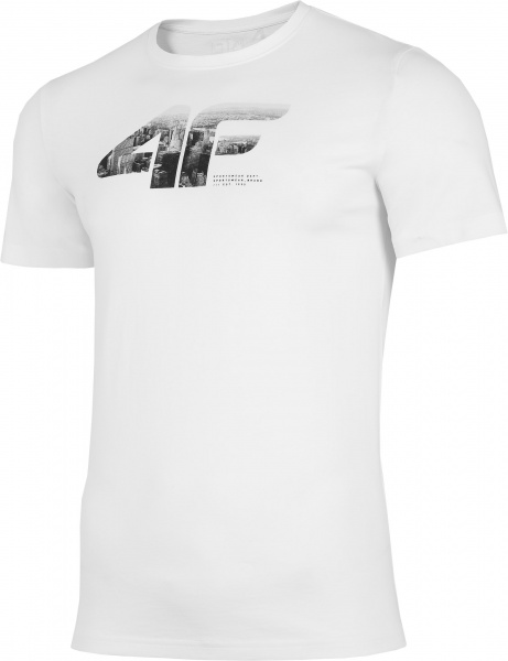 Футболка 4F H4L21-TSM024-10S р.2XL белый