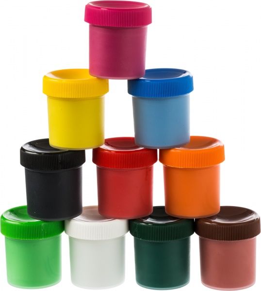 Фарби гуашеві шкільні 10 кольорів 20 мл Astra