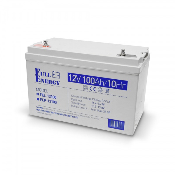 Батарея аккумуляторная для ИБП Full Energy гелевая FEL-12100