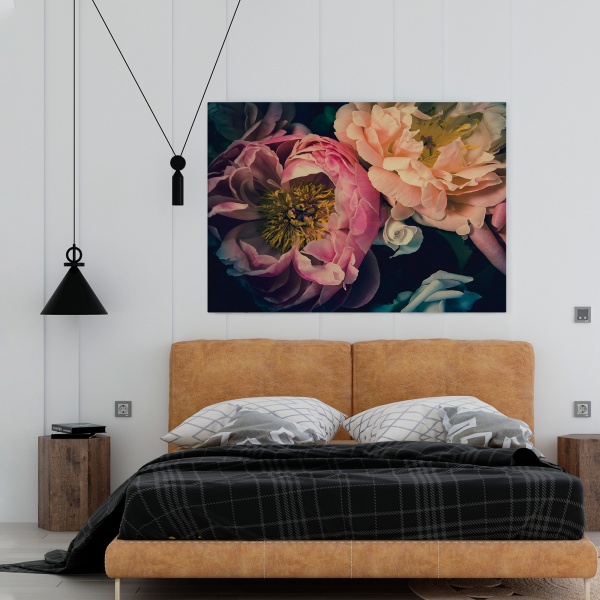 Картина на полотні Яскраві квіти 110x80 см WS Holst 14082216,8 