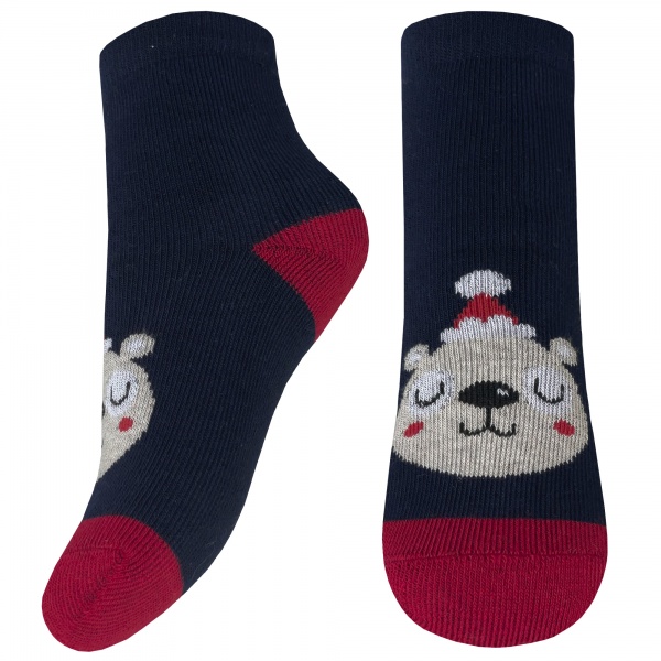 Носки детские унисекс Легка хода 9282 р. 14–16 черно-синий 