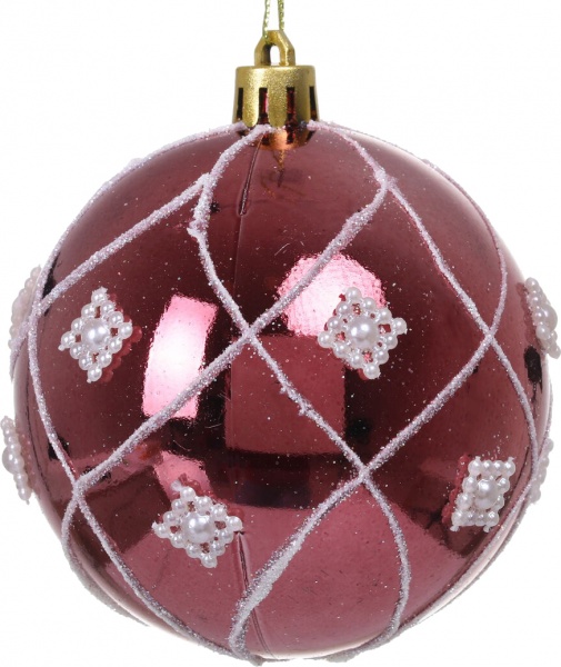 Набор елочных шаров Комплект № 15 d 80 мм 3 шт./уп.