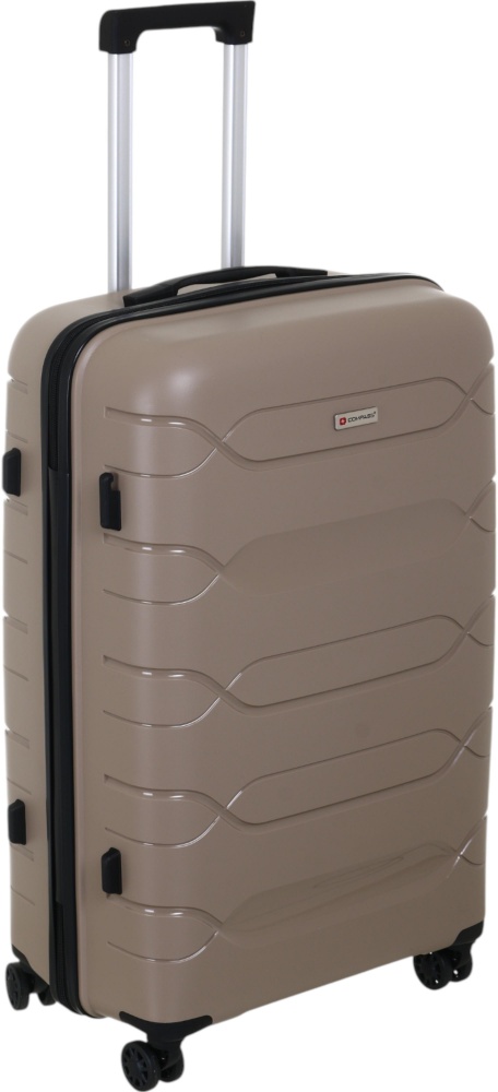 Чемодан Compass №XY007 L 93 л капучино 70x46x29 см