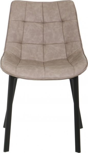 Стул обеденный Тренто черный/бежевый